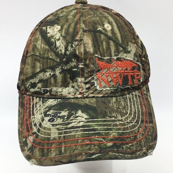 NWTF Baseball Cap Trucker Hat Mesh Camo - Picture 1 of 16